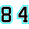 84 Number Symbol