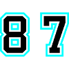 87 Number Symbol