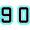 90 Number Symbol