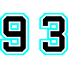 93 Number Symbol