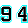94 Number Symbol