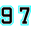 97 Number Symbol