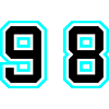 98 Number Symbol