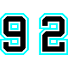 92 Number Symbol