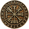 Viking Compass wood