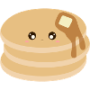 Kawaii-Pfannkuchen