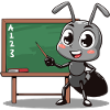 Ants Teacher Blackboard