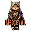 Chat médiéval : conception d’armure fantastique