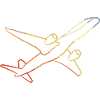 Retro Flugzeug