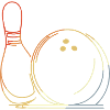 Bowling Ball and Pin Sketch