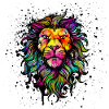 Lion Drawing Illustration Graffiti Street Art