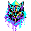 Cat Art Street Art Graffiti Drawing