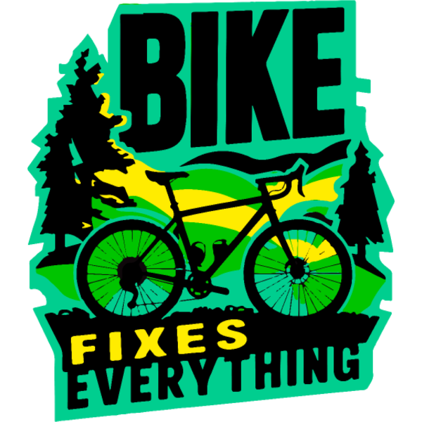 Koszulka "Bike Fixes Everything - Rower wszystko naprawia"