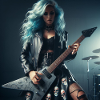 Guitariste de heavy metal