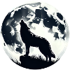 Wolf Howling At Moonlight