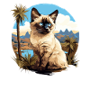 Chat balinais Balinesenkatze