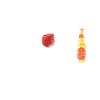 Wein Schere Paar Bier