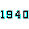 1940 Année Anniversaire