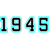 1945 Year Birthday