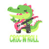 Rocker Crocodile - Pun