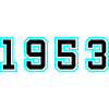 1953 Année Anniversaire