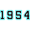 1954 Year Birthday