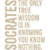 Socrates - The only wisdom