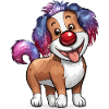 Dog Red Nose