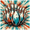 Bowling / Quilles / Bowling / Pin / Strike