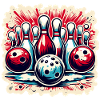 Bowling / Kegeln / Bowlingbahn / Pin / Strike