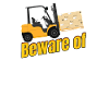 Beware of forklift traffic.