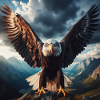Aigle majestueux