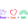 Peace, Love ans Hope