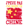 I can't go to China