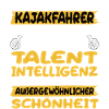 Kajakfahrer ein Paradebeispiel Kajak