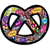 Pop Art Pretzel T-Shirt Logo
