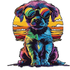 Stylish City Fashion: Funny Puppy