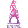 Female Rebel Design (Pink)
