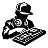 Hip Hop Producer (Stroke)