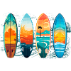 Planches Surf