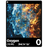 Periodensystem Element Sauerstoff (O) 008
