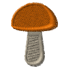 Champignon brodé