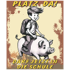 PIG CHILD BOY SCHOOL
