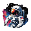 Aquarelle d’astronaute Aquarelle