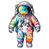 Aquarelle d’astronaute Aquarelle