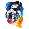 Aquarelle d’astronaute Aquarelle