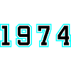 1974 Year Birthday