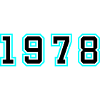 1978 Year Birthday