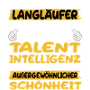 Langläufer ein Paradebeispiel Langlaufen