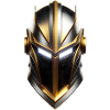 Gold Knight's Helmet